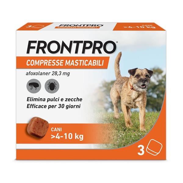 FRONTPRO Tabs Masticabile 04-10 Kg