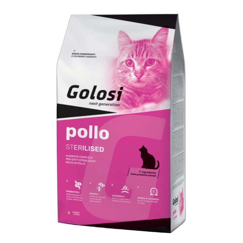 Golosi Cat Sterilised Pollo 1.5kg