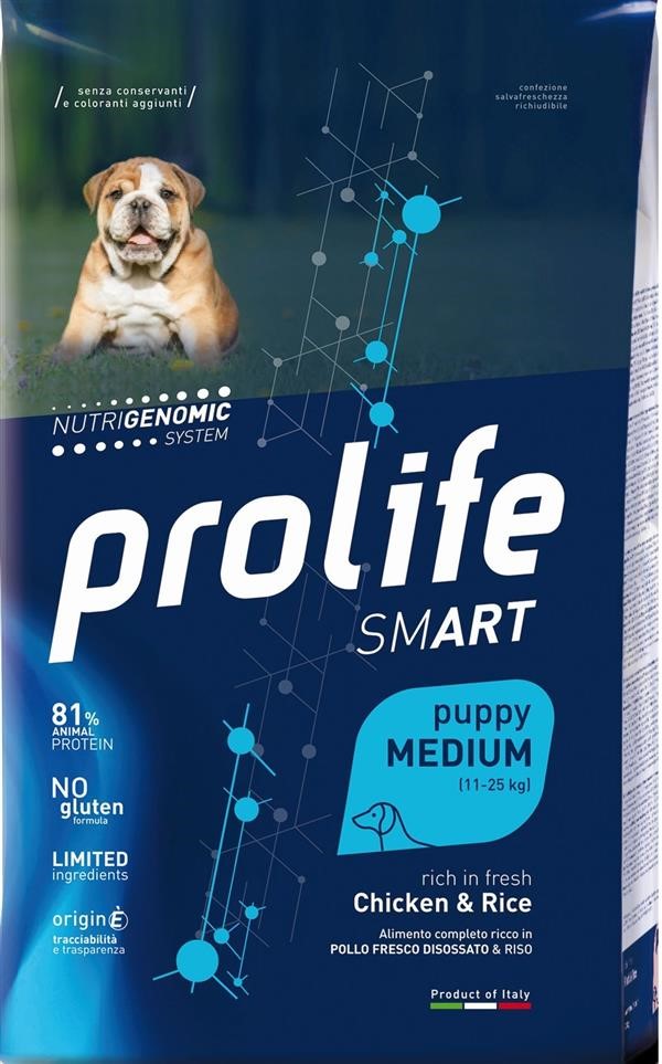 Smart Puppy Chicken & Rice - Medium 10kg