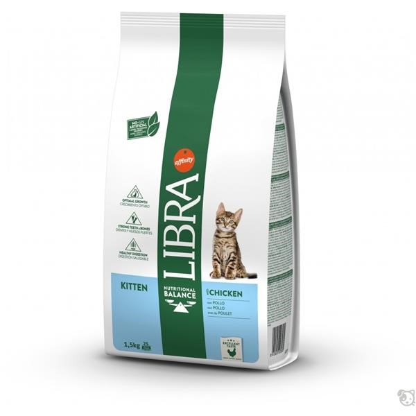 Libra Cat Kitten con Pollo - 1,5Kg