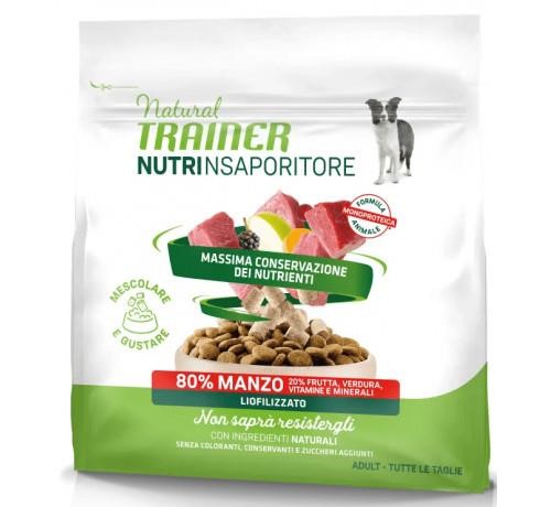 Natural Trainer Nutrinsaporitore per Cani Adult al Manzo da 120 gr