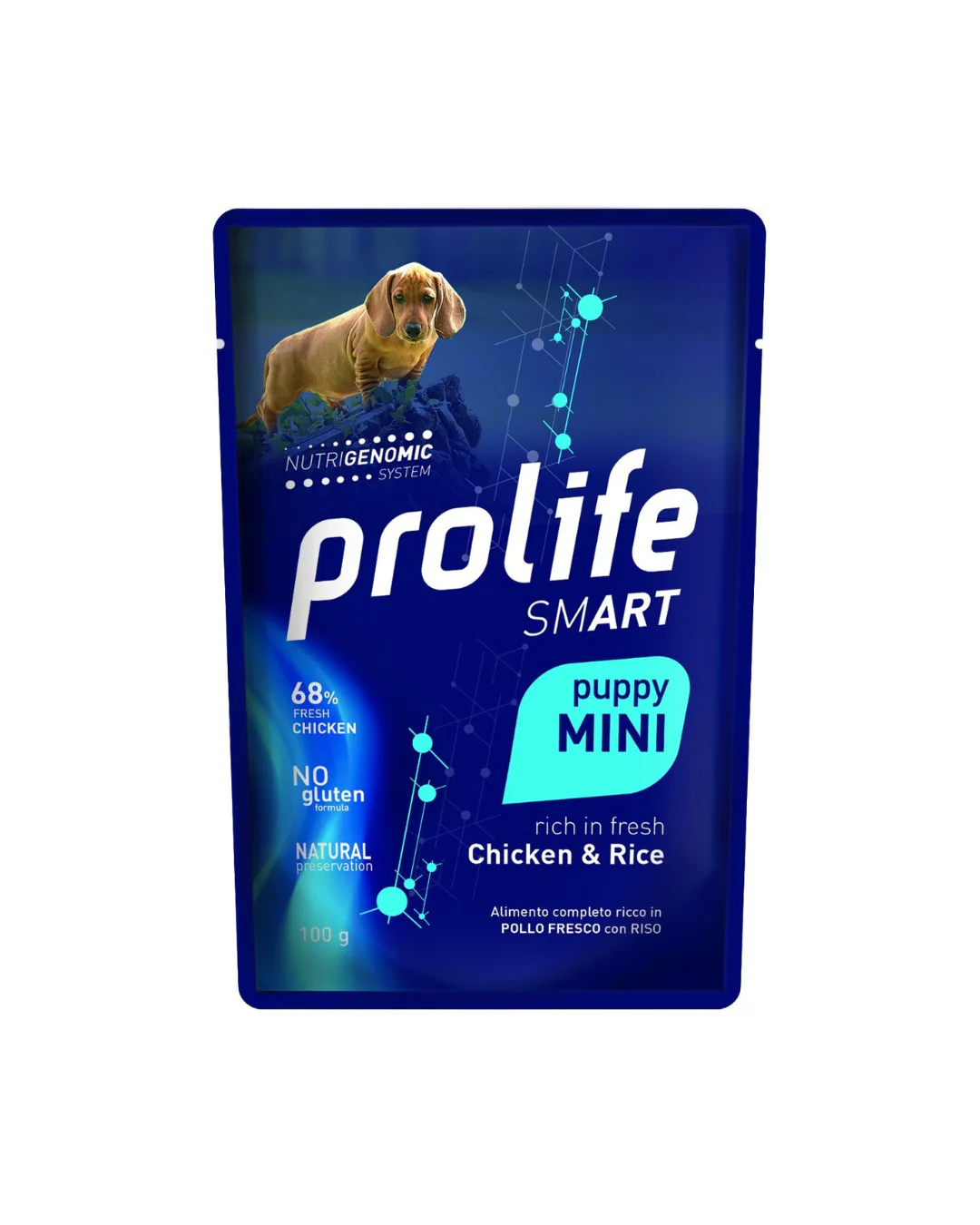 Prolife per Cane Puppy Mini con Pollo e Riso da 100g