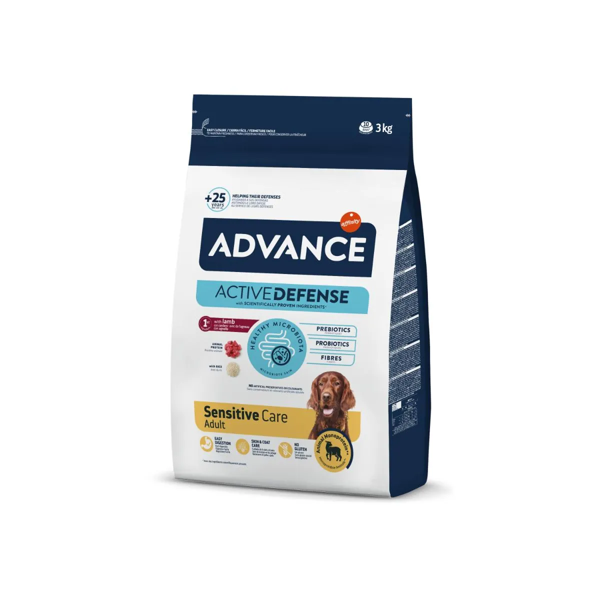 Advance ActiveDefense Dog Adult Sensitive Care con Agnello