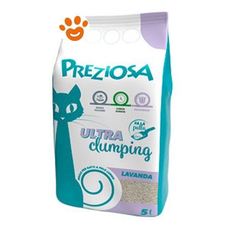 PREZIOSA ULTRA CLUMPING LAVANDA 5 LT