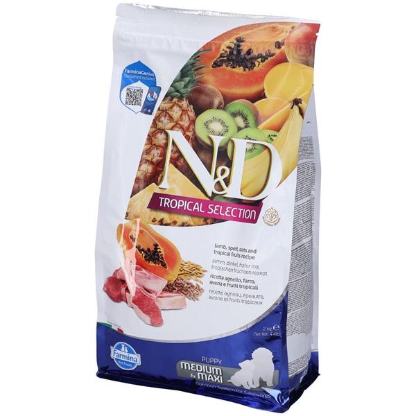 Farmina® Dog Tropical Selection Lamb Puppy Med/Max 2KG