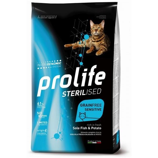 ROLIFE CAT ST GF SENS SOLE FISH&POT