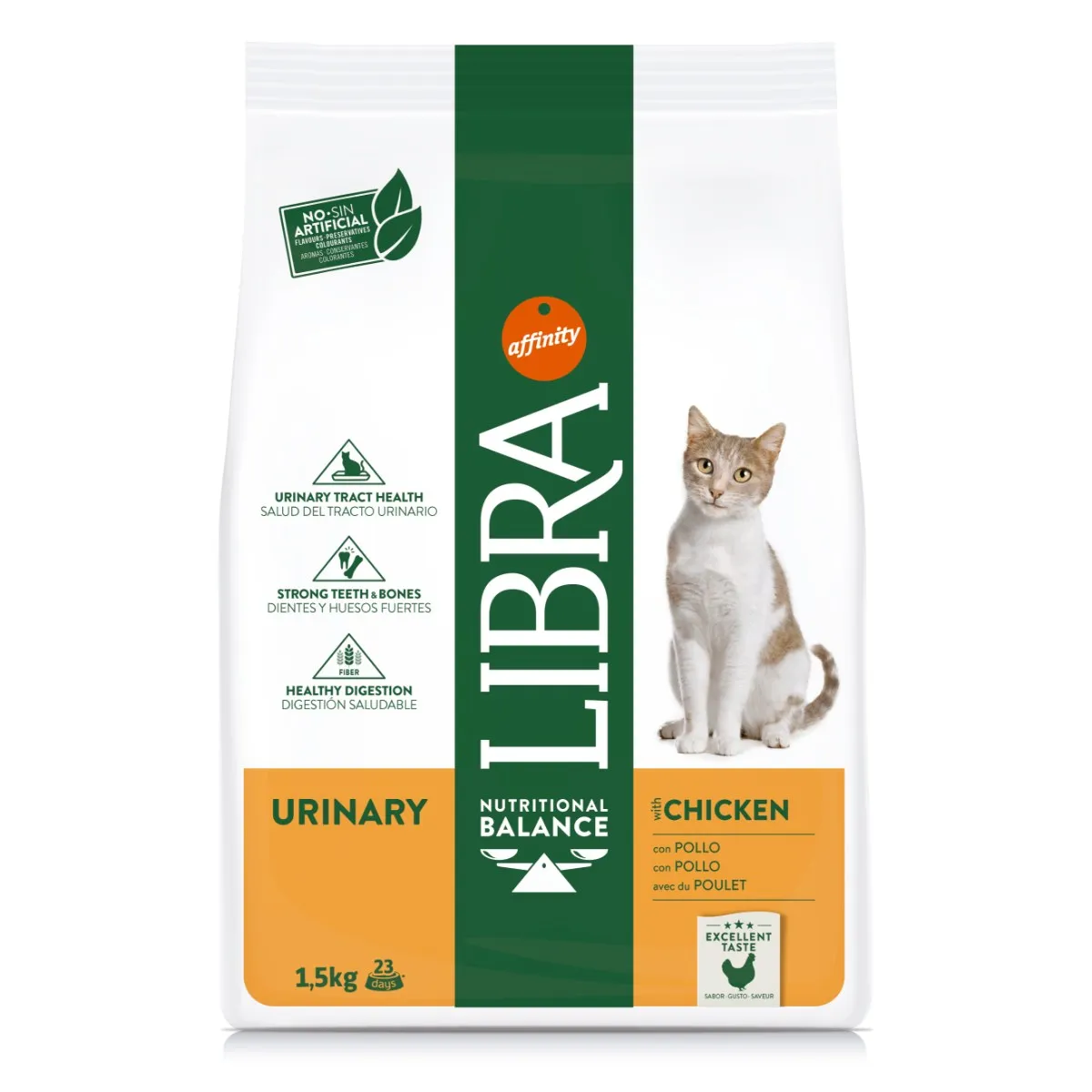 LIBRA CAT ADULT URINARY POLLO 1,5 KG