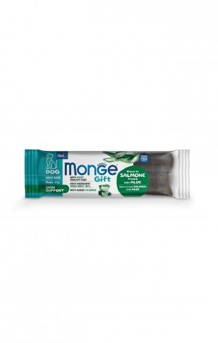 Monge Dog Gift Meat Bars Skin Support Salmone con Aloe