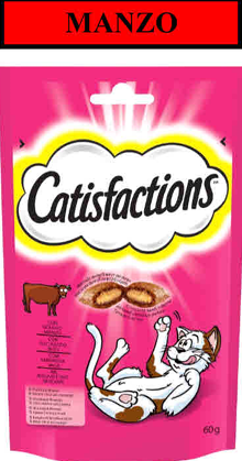 Catisfactions – Snack Mix per Gatto 60gr